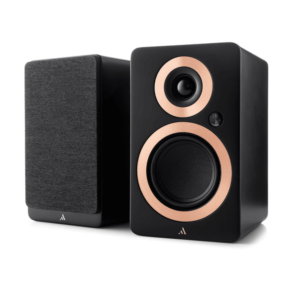 Argon FORTE A4 MK2 - Active Pair Speakers | Bluetooth &amp; HDMI ARC (Black)