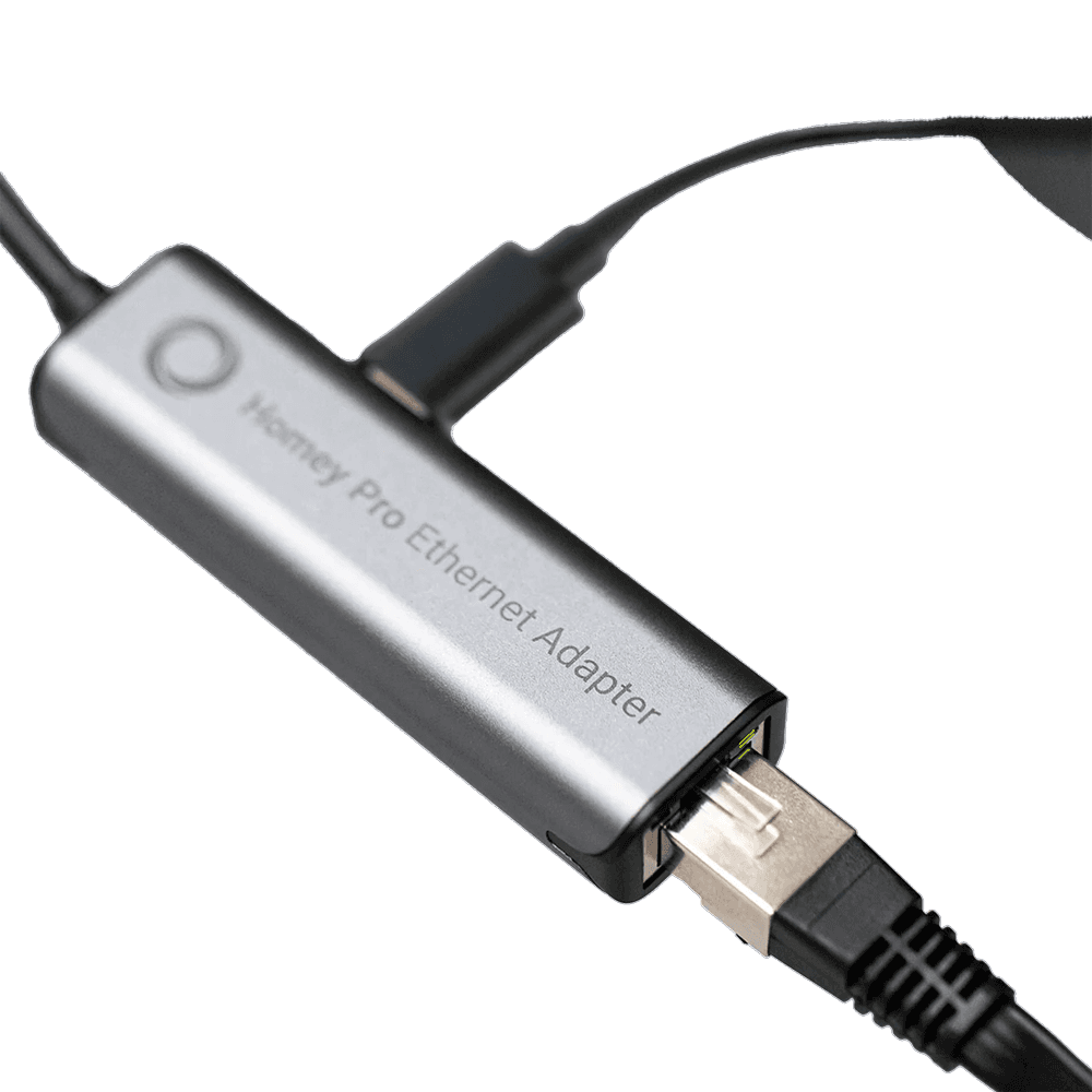 Homey Pro Ethernet Adaptor - 1Gbps Lan Adaptor for Pro