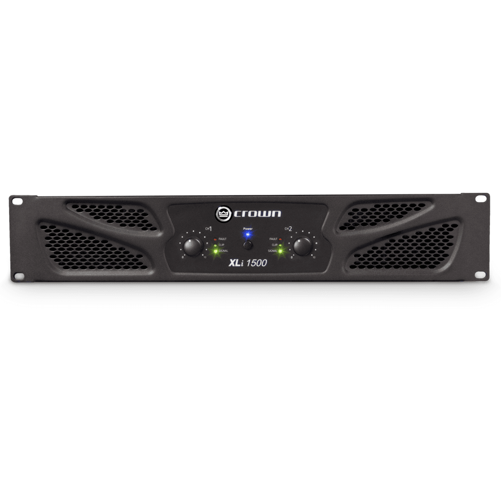 Crown XLi 1500 - Two-channel, 450W @ 4Ω Power Amplifier