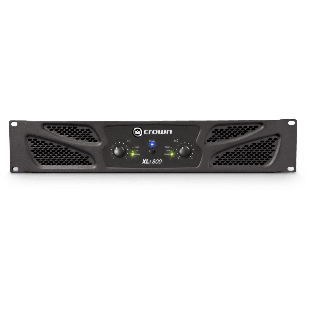 Crown XLi 800 - Two-channel, 300W @ 4Ω Power Amplifier