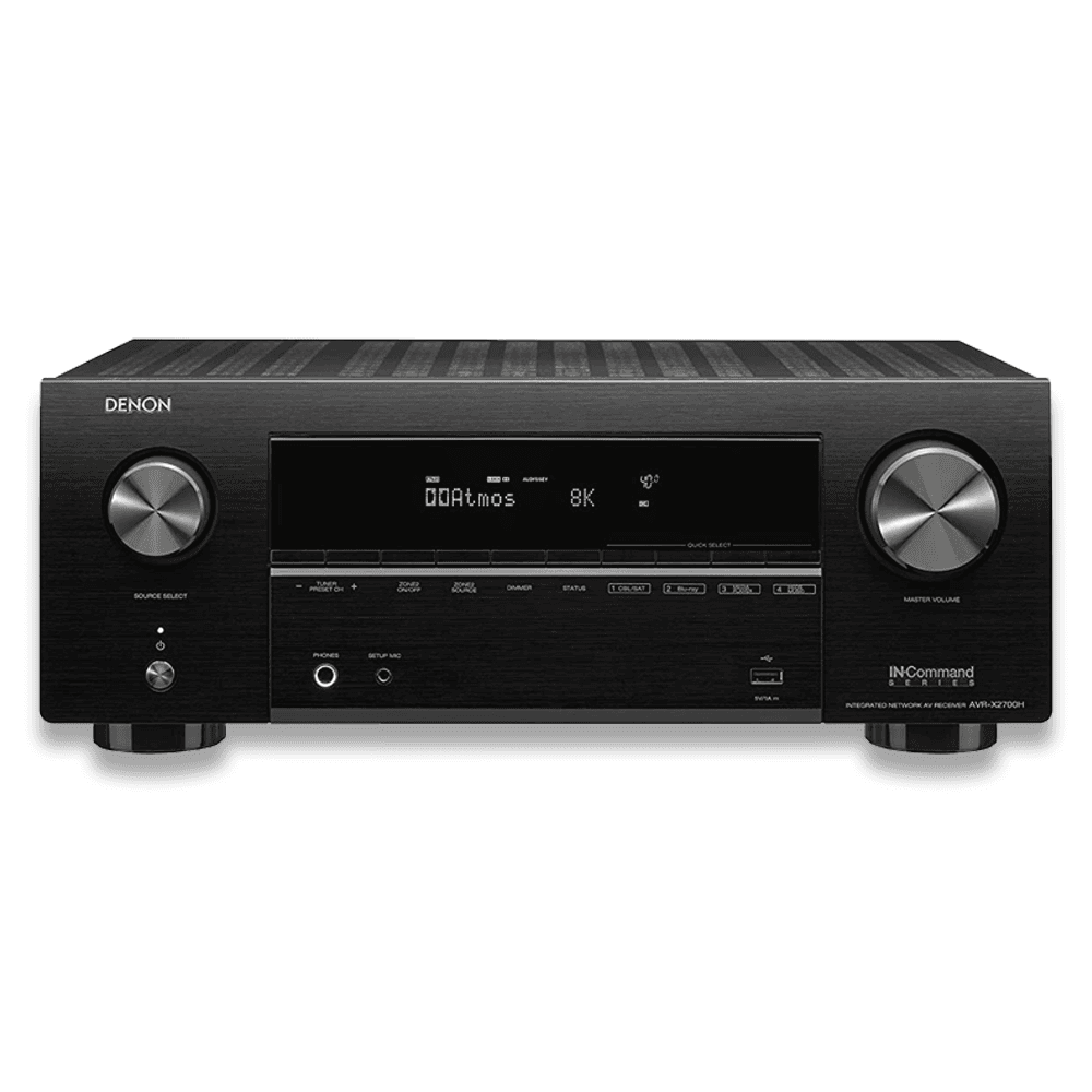  Denon AVR-X2700H - 7.2ch 8K AV Receiver