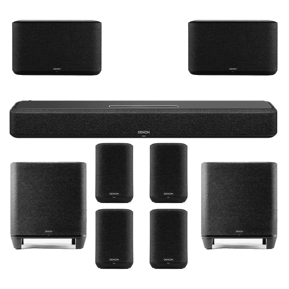 Denon Home Ultimate: Dolby Atmos Wireless Home Theatre 5.1 &amp; 4 Zone Multiroom Audio