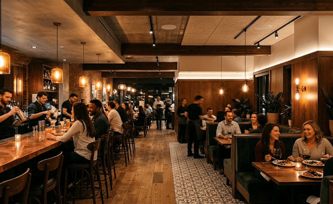 Upmarket Restaurant Sound