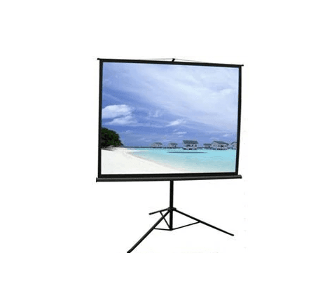 JK T4100 Tripod Screen - 100inch 4:3 Aspect Ratio Matt White Fabric