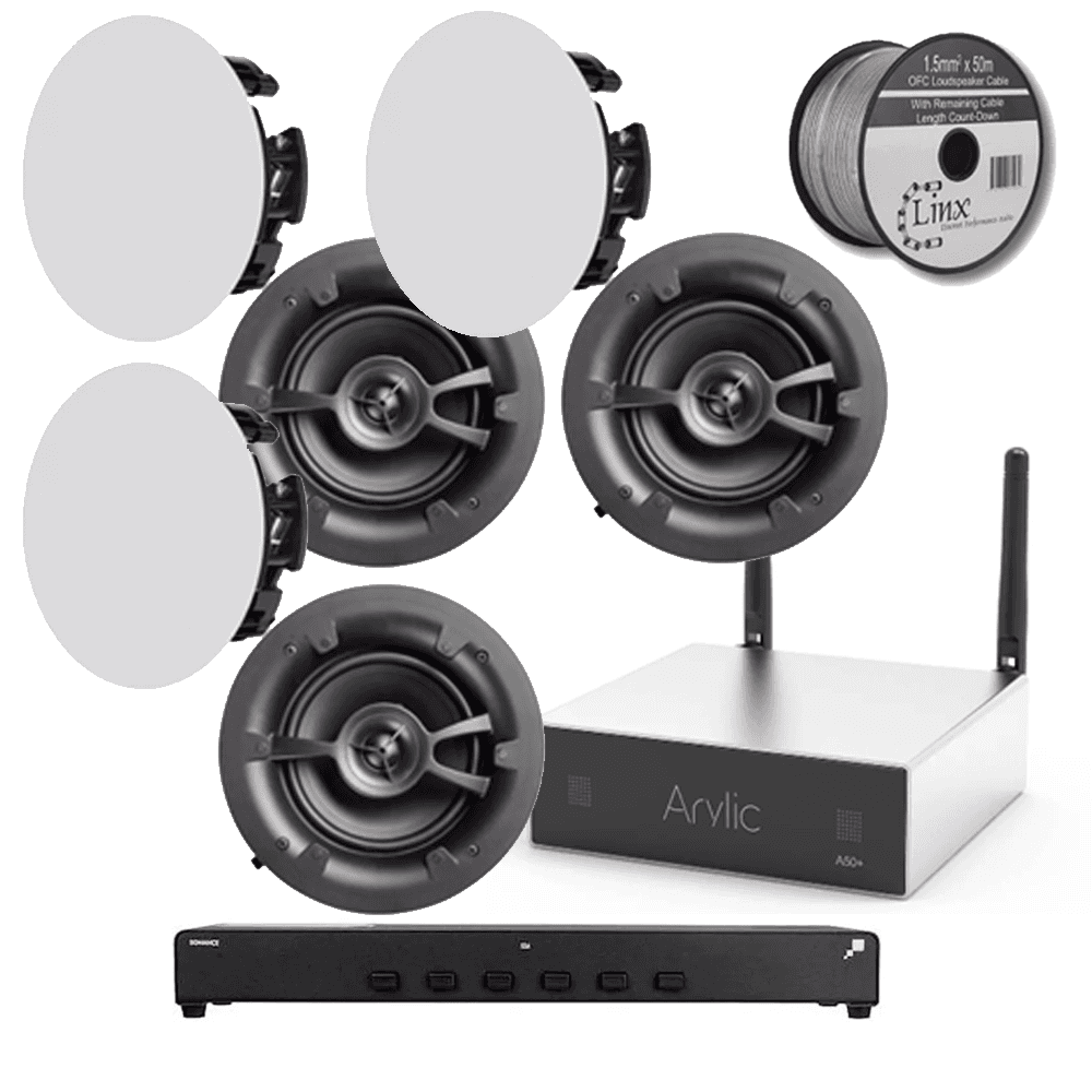 Linx Audio Solution 2 - Perfect for Cafe's | Restaurants | Retail Stores | Gym's | Offices