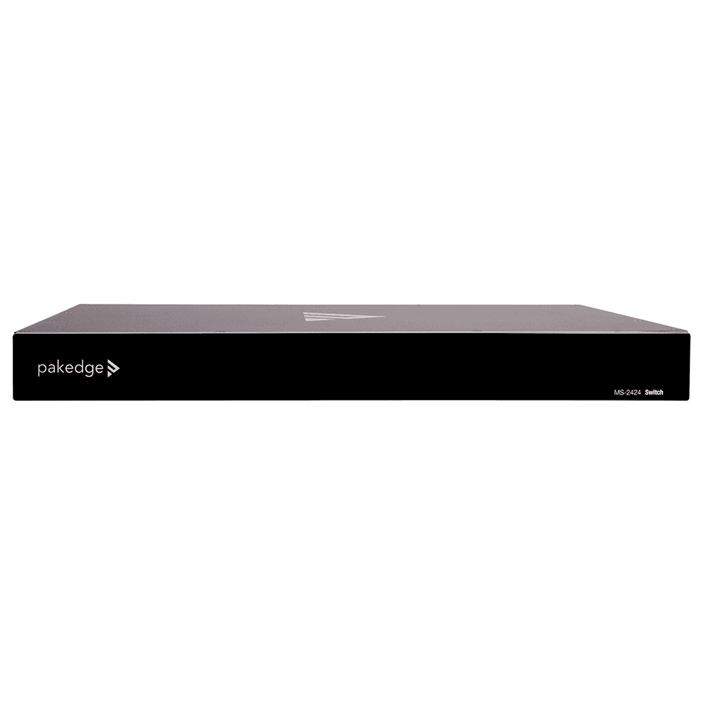 Pakedge® MS Series L3 Managed Gigabit Switch with 10G SFP+, Full PoE+ | 24 PoE + 2 Rear Ports