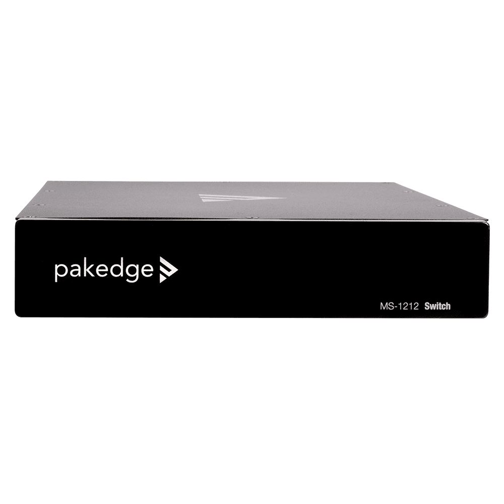 Pakedge® MS Series L3 Managed Gigabit Switch with 10G SFP+, Full PoE+ | 12 PoE + 2 Rear Ports