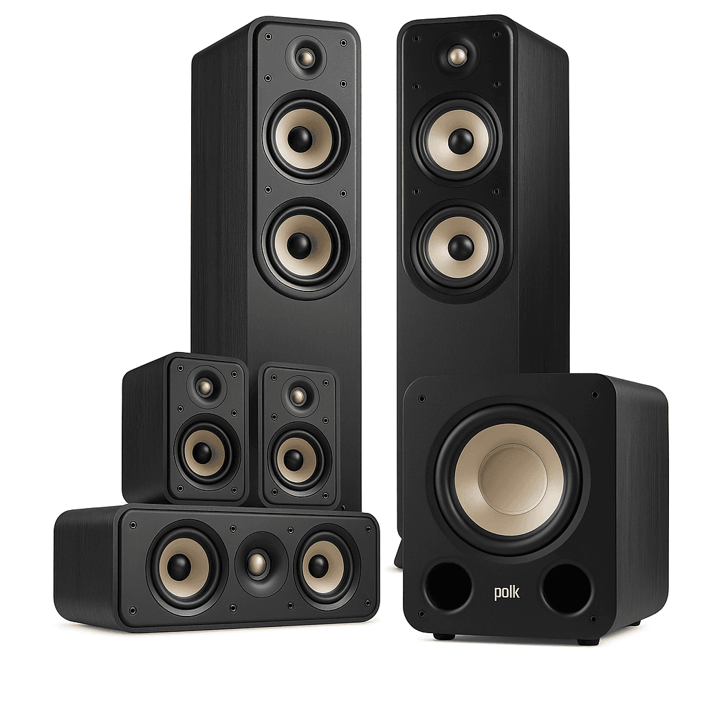 Polk ES55 Home Theatre Package - Complete Home Theatre Package with ES10 Subwoofer