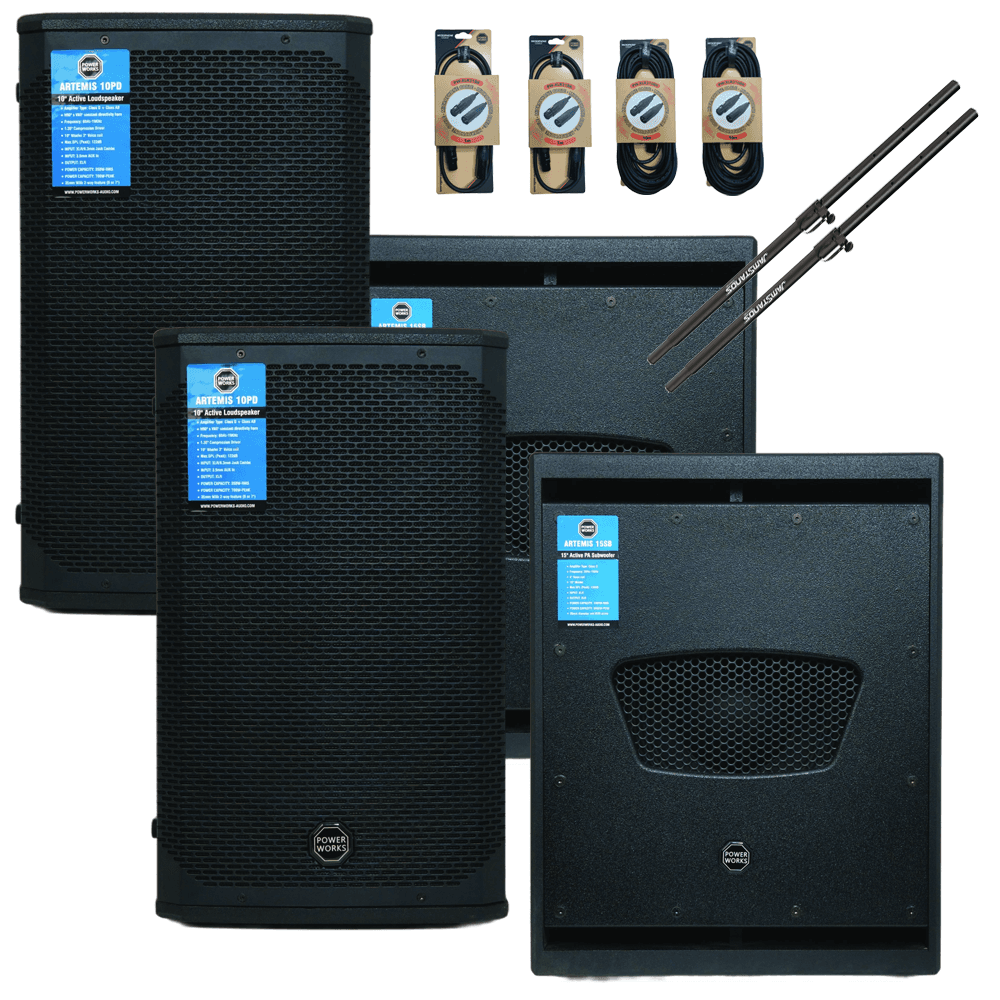 PowerWorks Active Package Two - HIgh Performance PA System