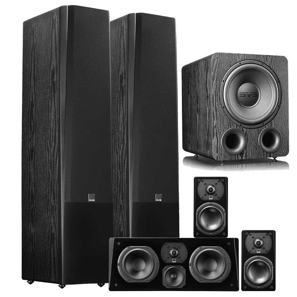  SVS Prime Home Theatre Package - Prime Speaker Package including SVS PB1000PRO Subwoofer