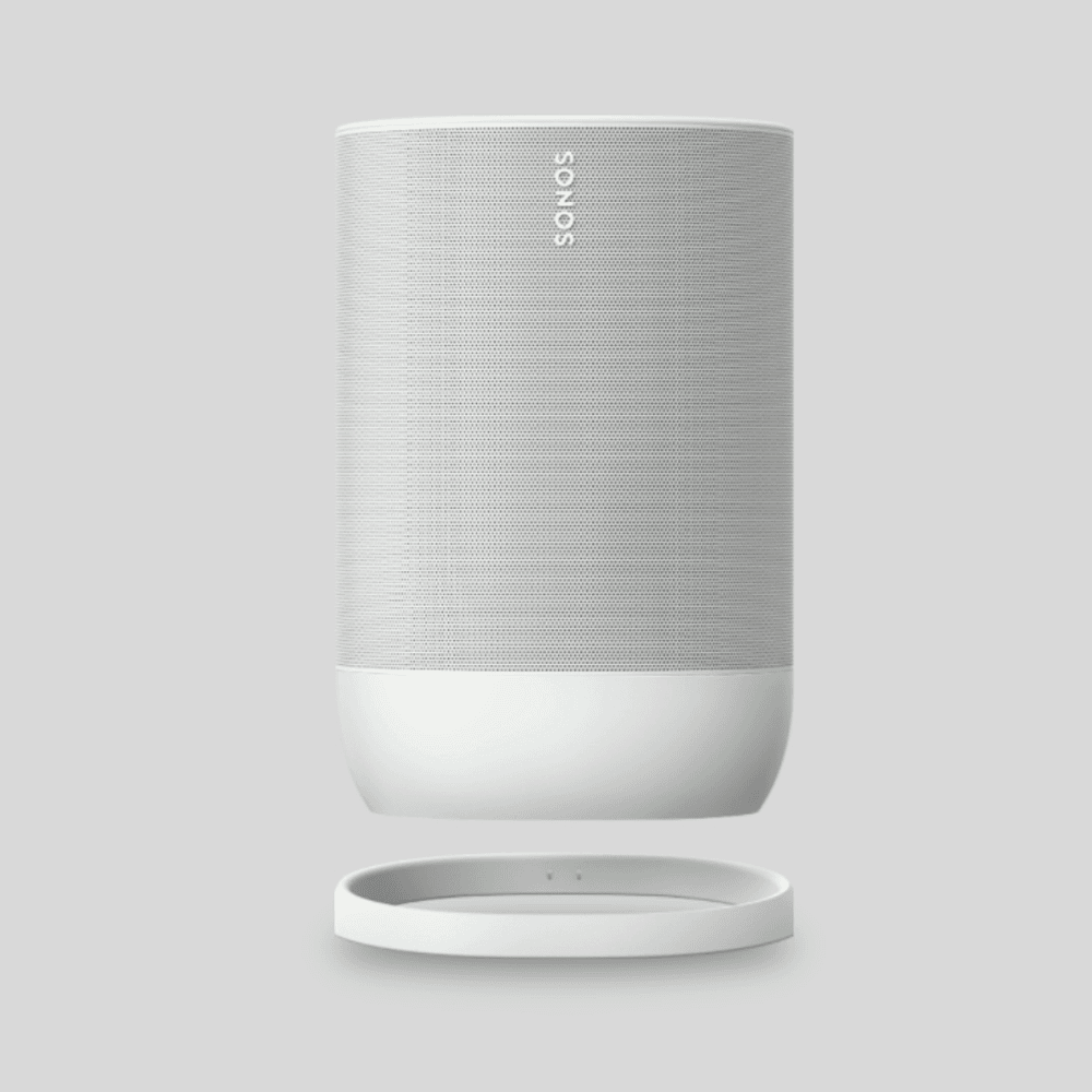  Sonos Move - The battery powered WiFi &amp; Bluetooth Speaker - White