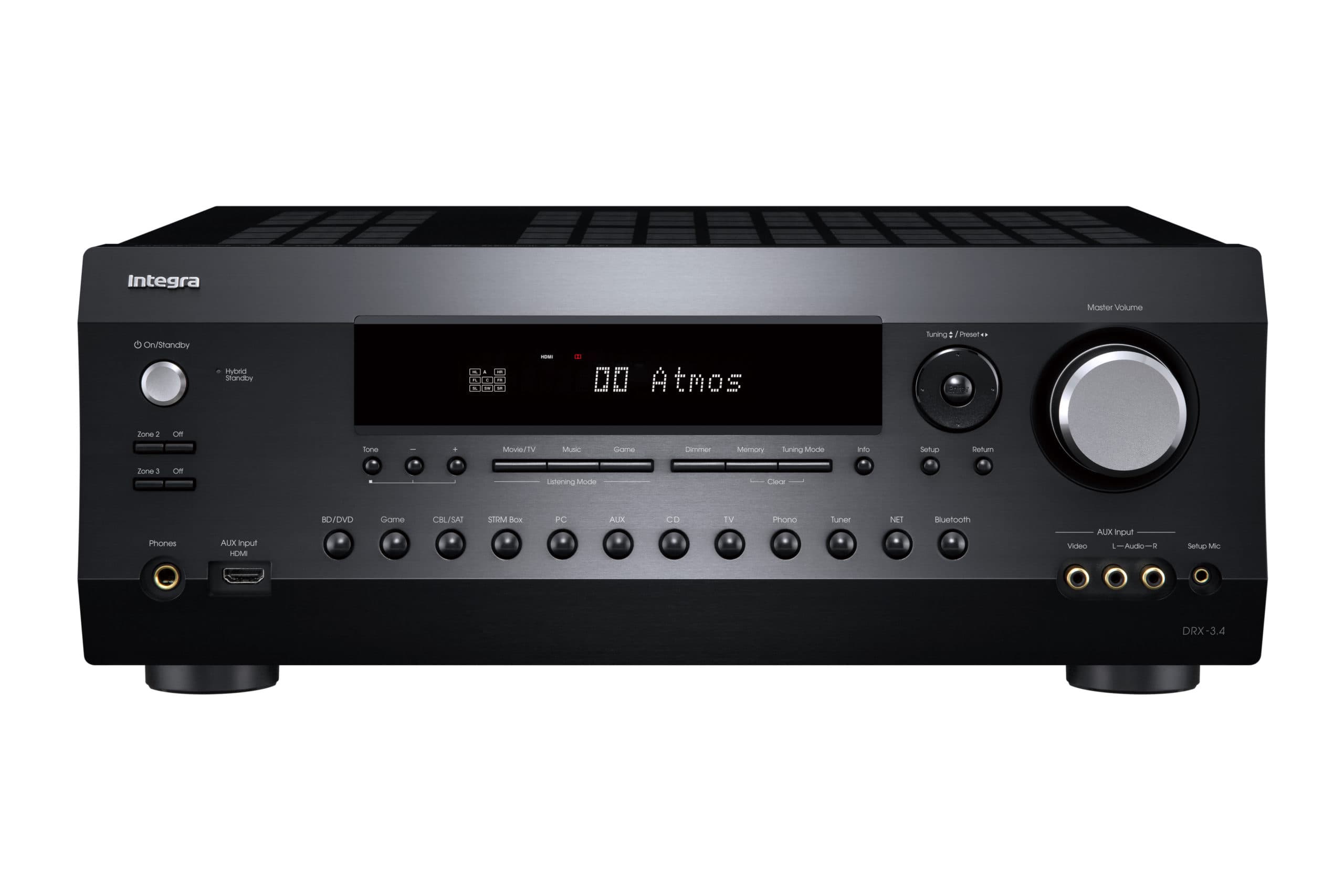 Integra DRX-3.4 - DTS:X® and Dolby Atmos® 3D 9.2-Channel Network AV Receiver