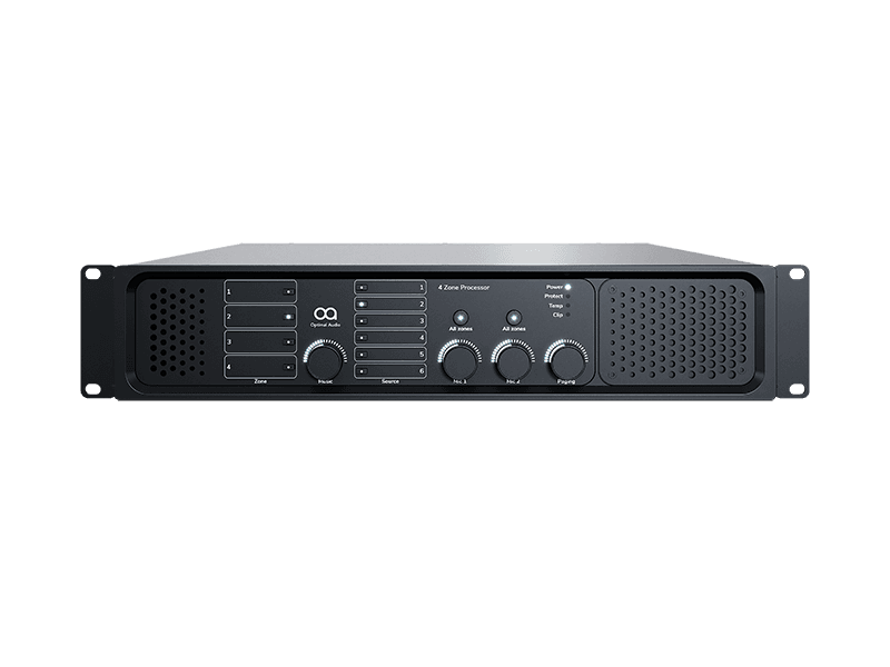 Optimal Audio Zone 4 - Audio Controllers with DSP &amp; WebApp