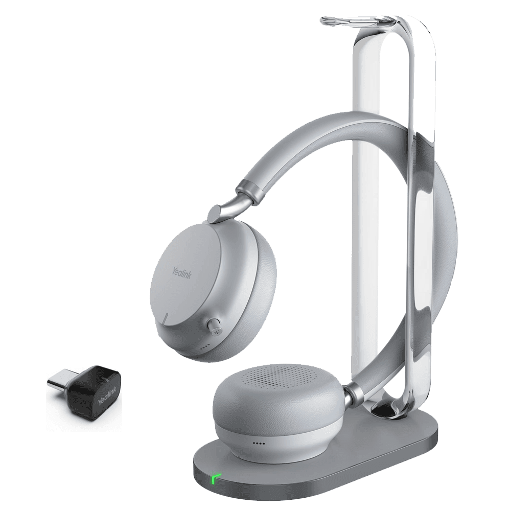 Yealink BH72 Wireless USB-C Bluetooth Headset with Charge Station