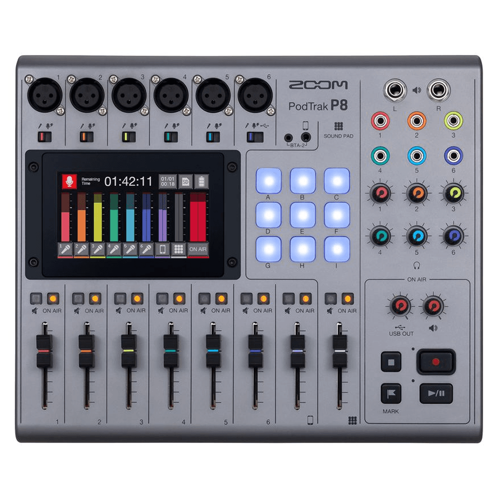 Zoom PodTrak P8 - Podcasting Simplified