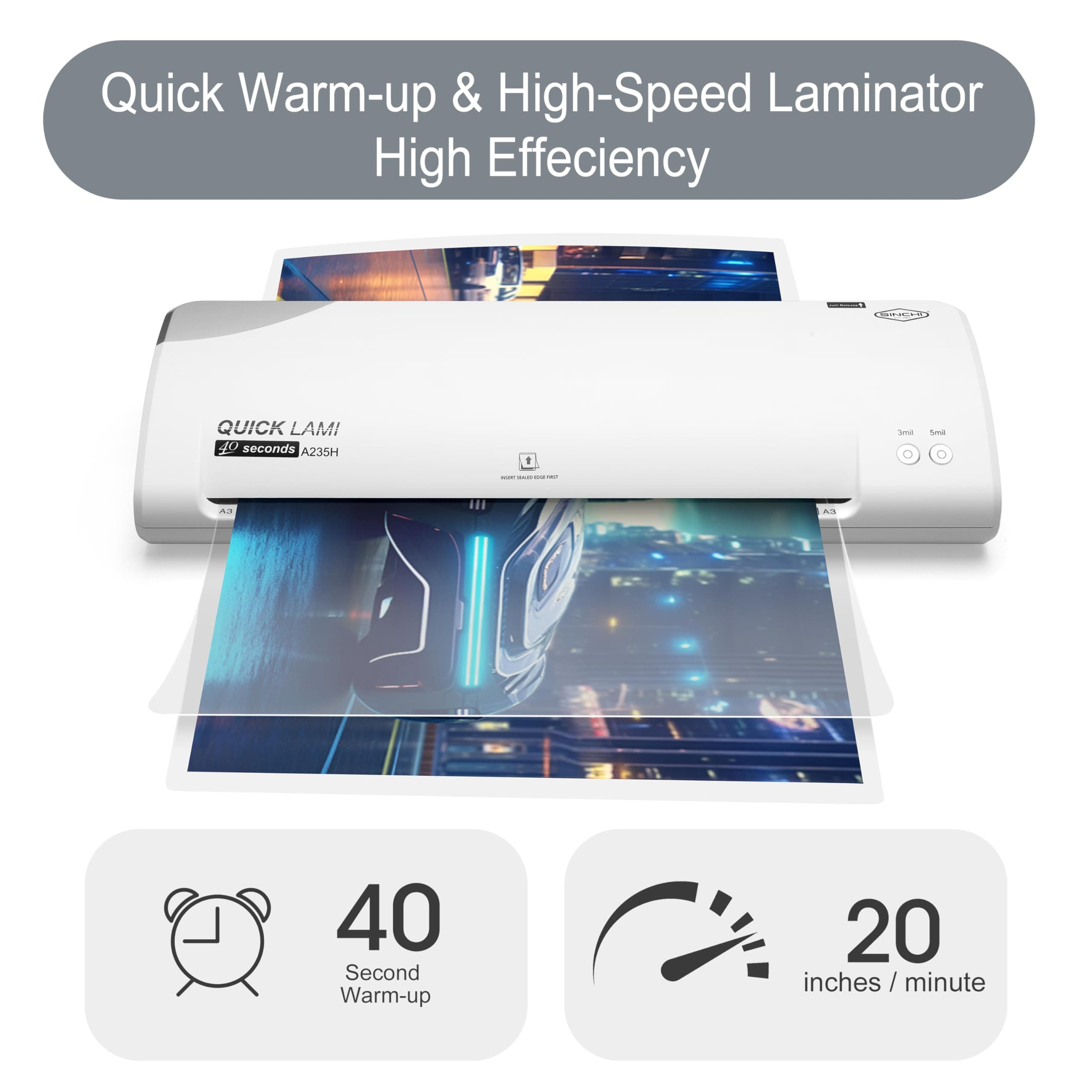 GiCom - Eco Lami A3 Laminator