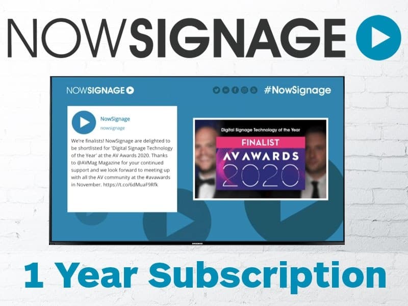 Nowsignage - Monthly Subscription