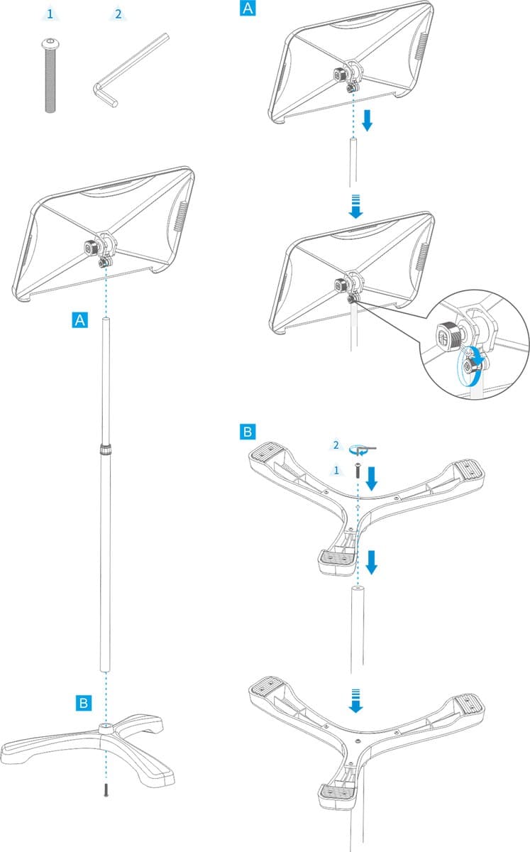 ROXTONE Music Sheet Stand