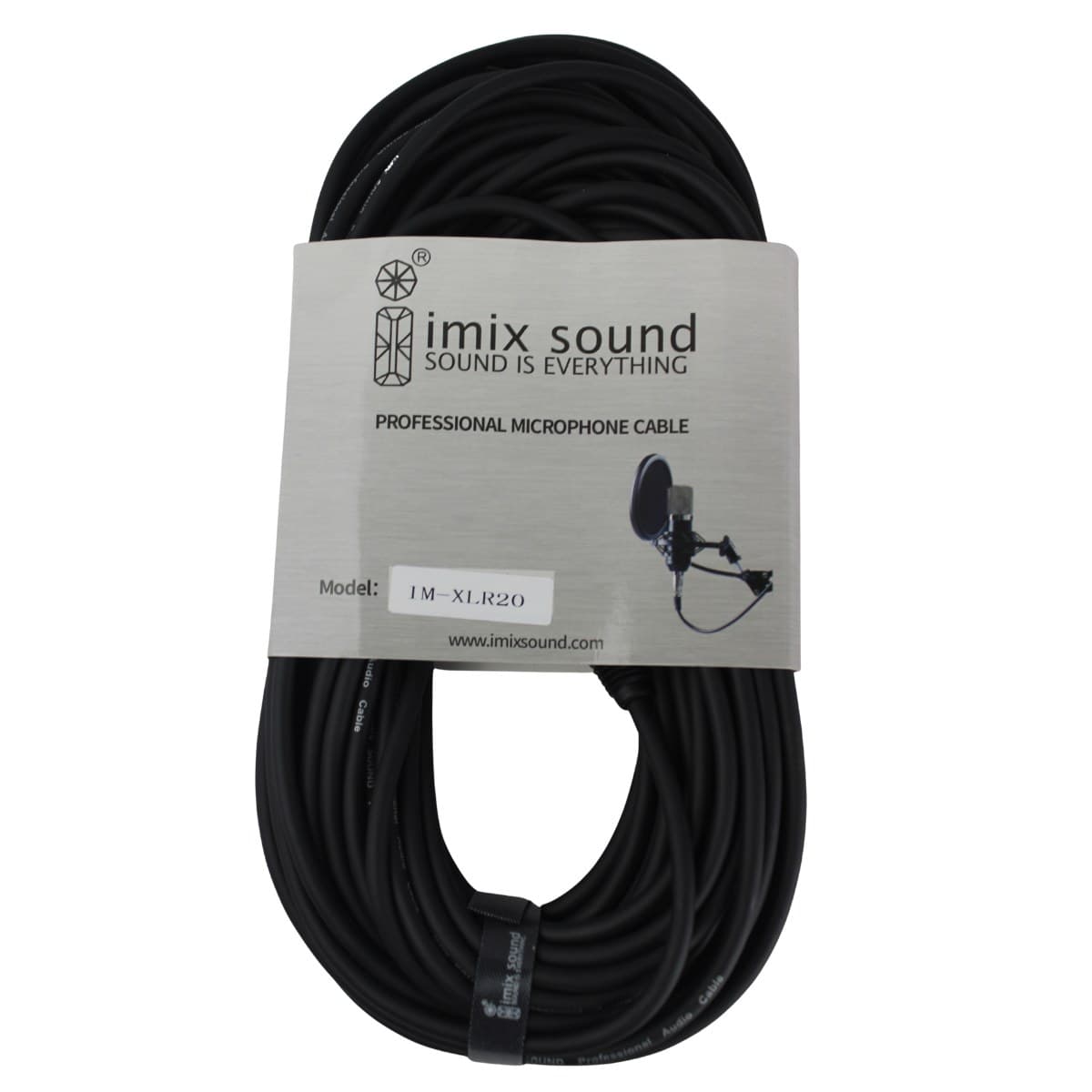 Imix 20 Meter IM-XLR20 XLR Male to XLR Female Microphone Cable