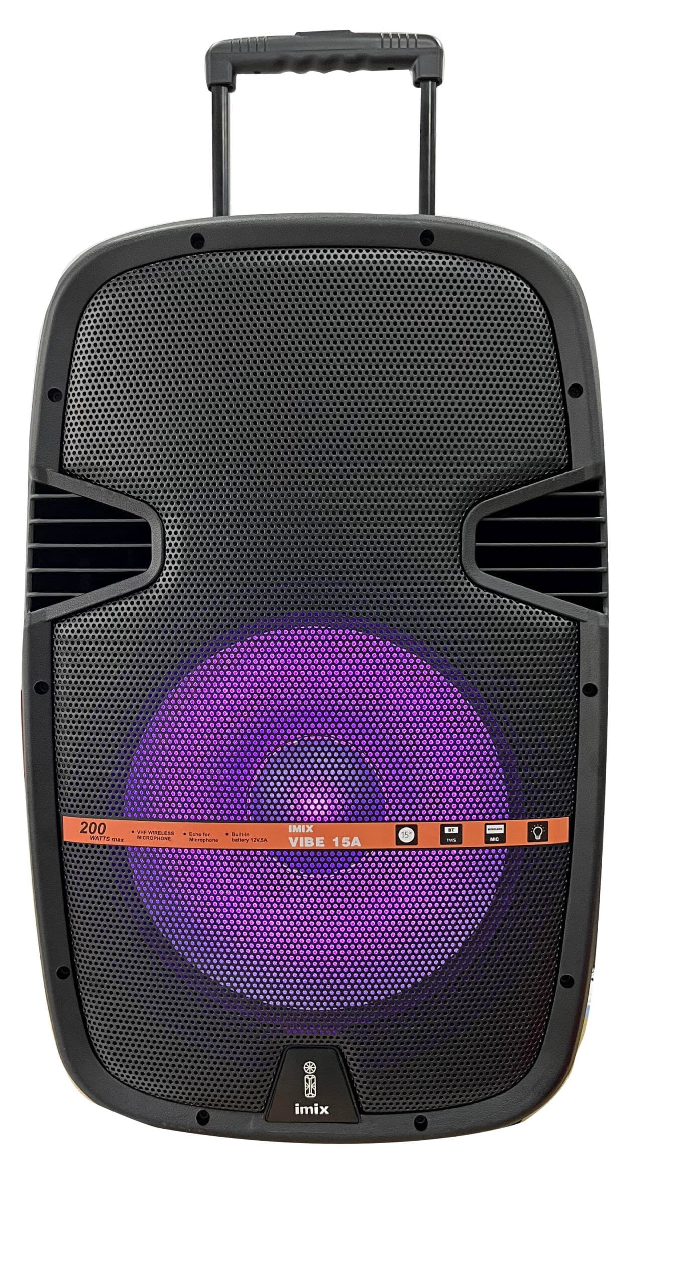 Imix - Vibe15A 15″ Battery Powered Active Speaker
