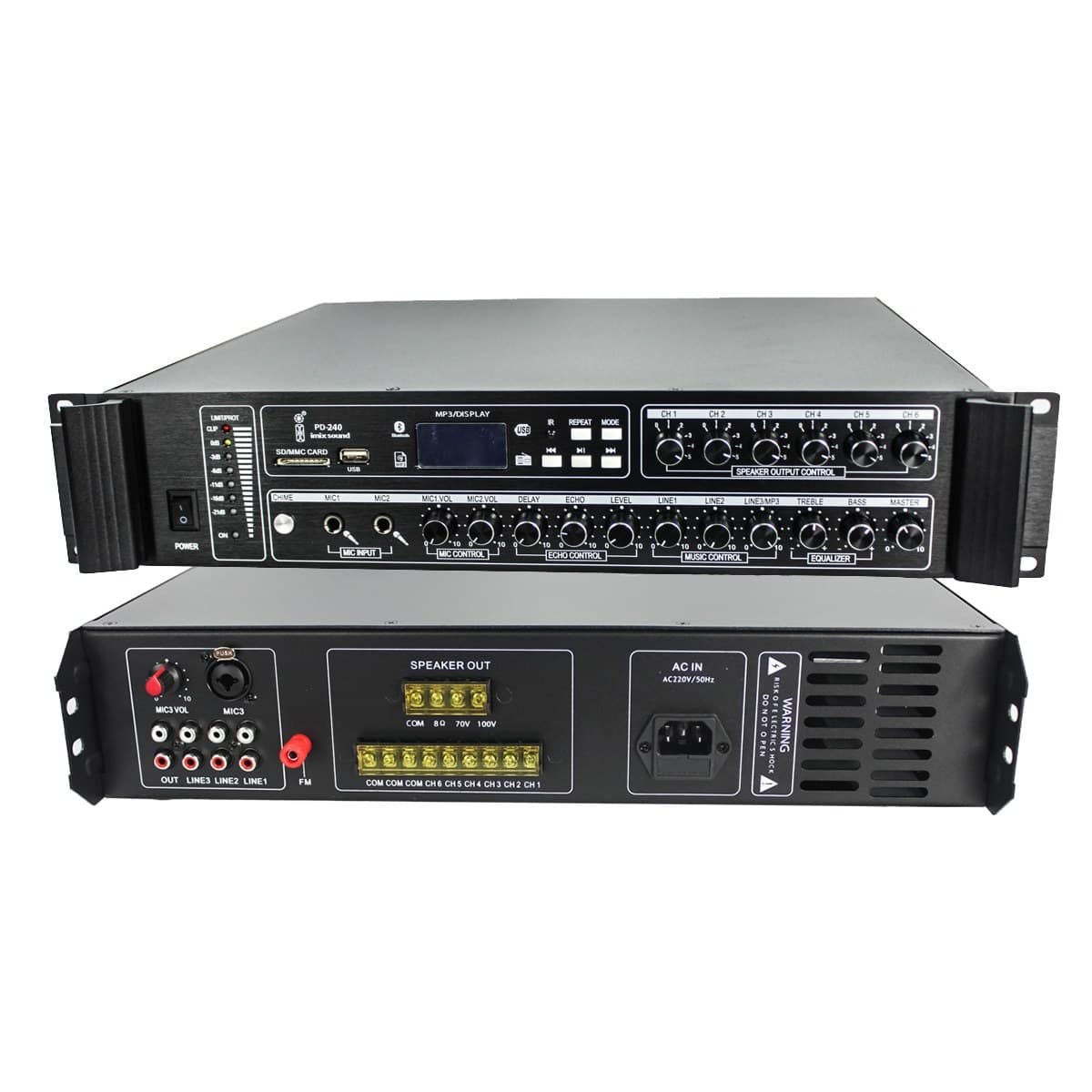 Imix PD-240 240W Public Address Amplifier
