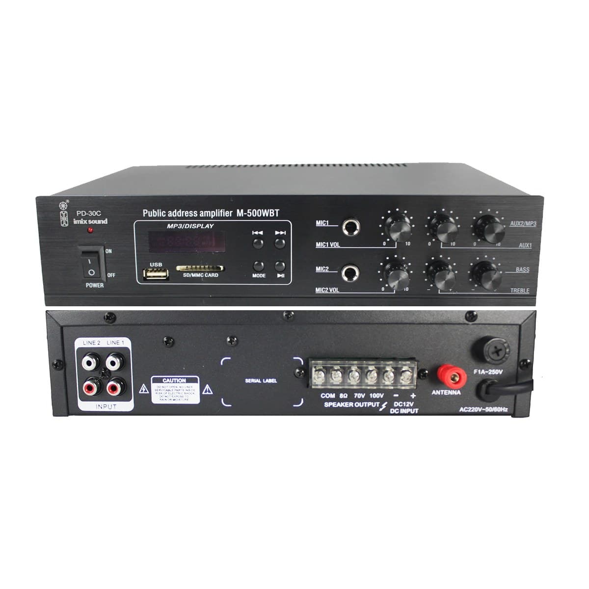 Imix PD-30C 30W Public Address Amplifier