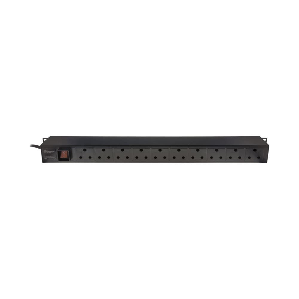 Generic Power Solutions - 10-Port Metal Rackmount PDU C13/C14 4000W