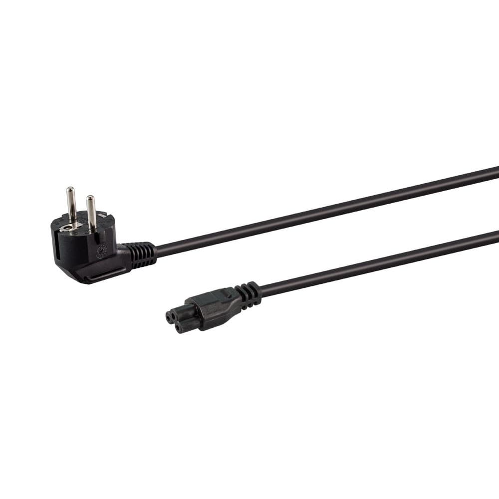 Generic Power Solutions - 1m Schuko to IEC C5 (Clover) Power Cable
