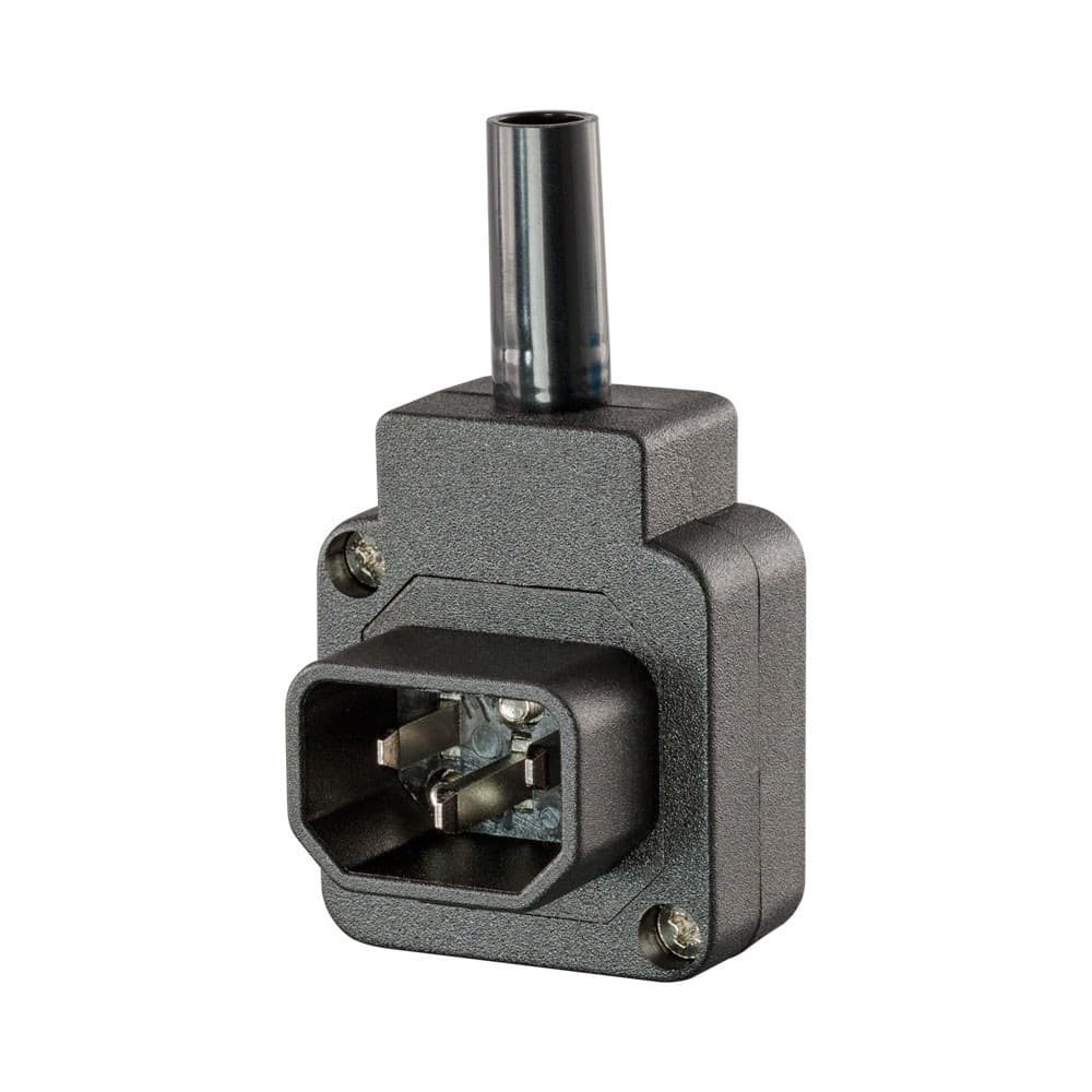 Generic Power Solutions - PWR-IEC-90DEG 90-Degree IEC Kettle Connector (C13/C14) 15A 250V