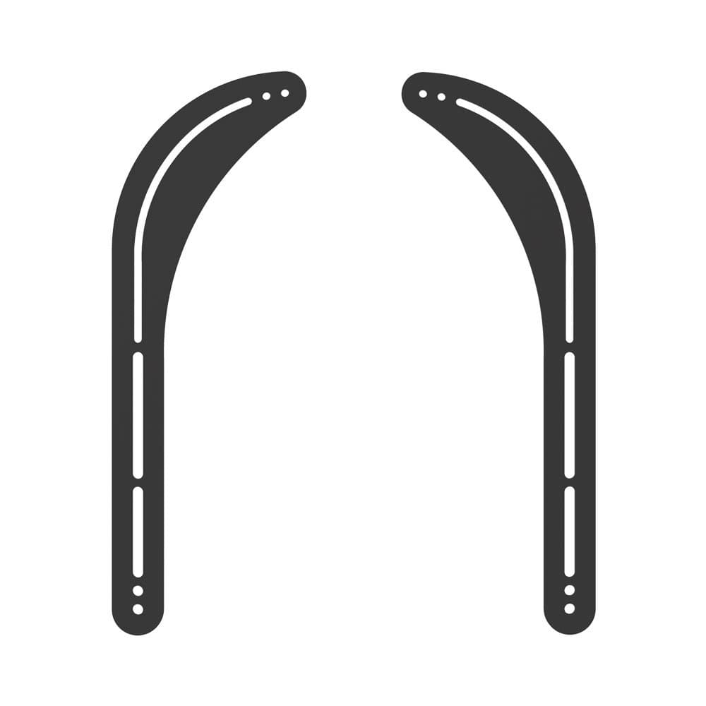 BRACKET – SOUND BAR BRACKET FOR MOUNTING ABOVE OR UNDER 32″-70″ TVS – Compatible with most SONOS, SONY & VIZIO Sound Bars