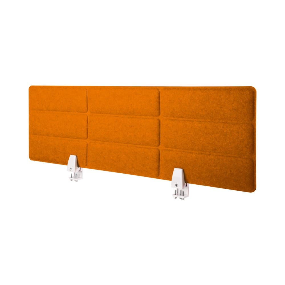 BRACKET – 960(W)X310(H)MM GRID EMBOSSED ACOUSTIC DESKTOP PRIVACY PANEL – Maximize Workspace. Minimize Distractions.