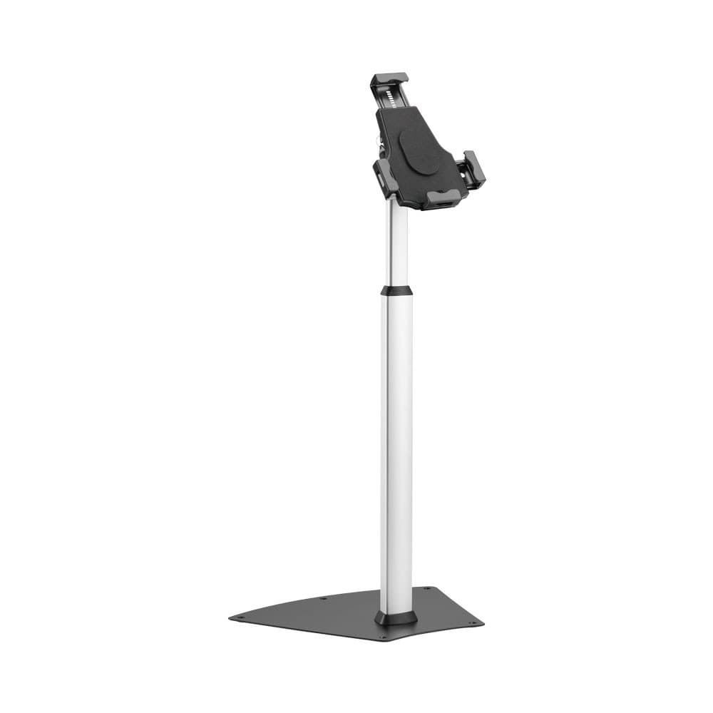 BRACKET – ANTI-THEFT ALUMINUM TABLET FREESTANDING KIOSK – For Most 7.9″-10.5″ Tablets
