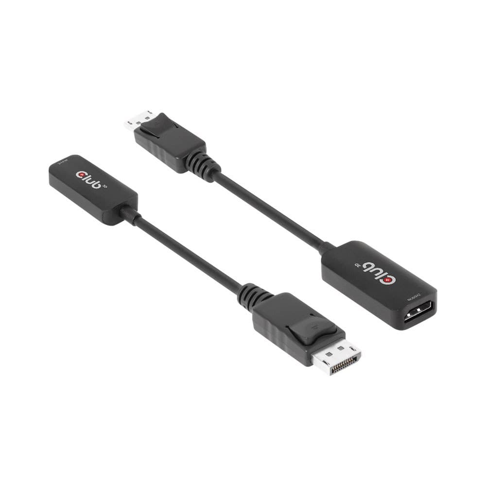 Club3D CAC-1088 - DisplayPort 1.4 to HDMI 4K 120Hz or 8K 60Hz Active Adapter