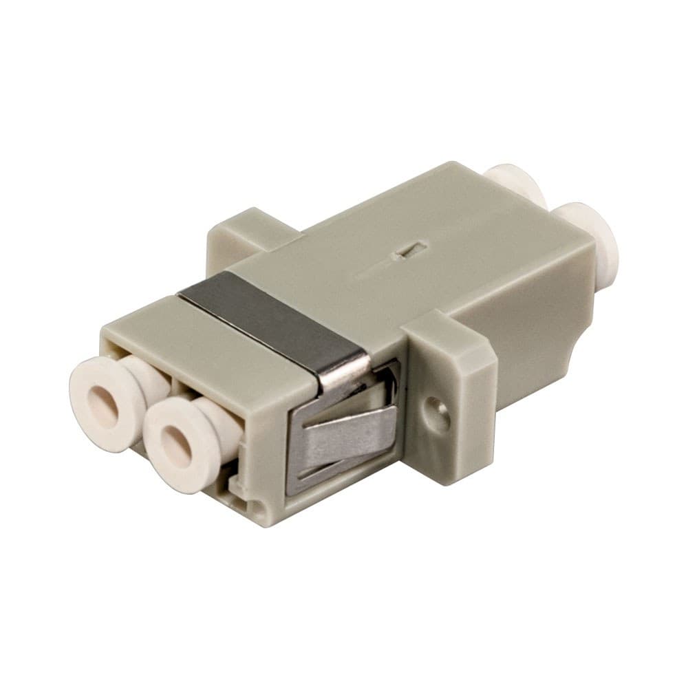 Generic Power Solutions - Fibre LC/PC Duplex Multi-Mode Mid Coupler with Ceramic Sleeve - Beige