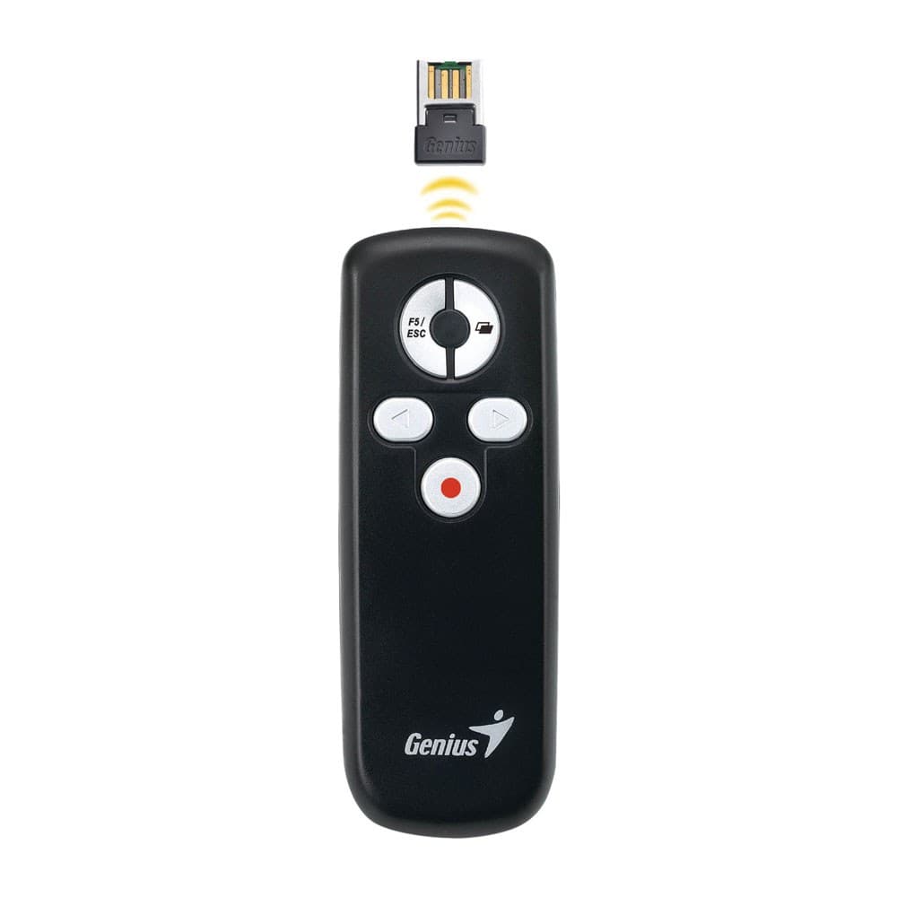 Genius - Media Pointer 100 2.4GHz Wireless Presenter with Laser