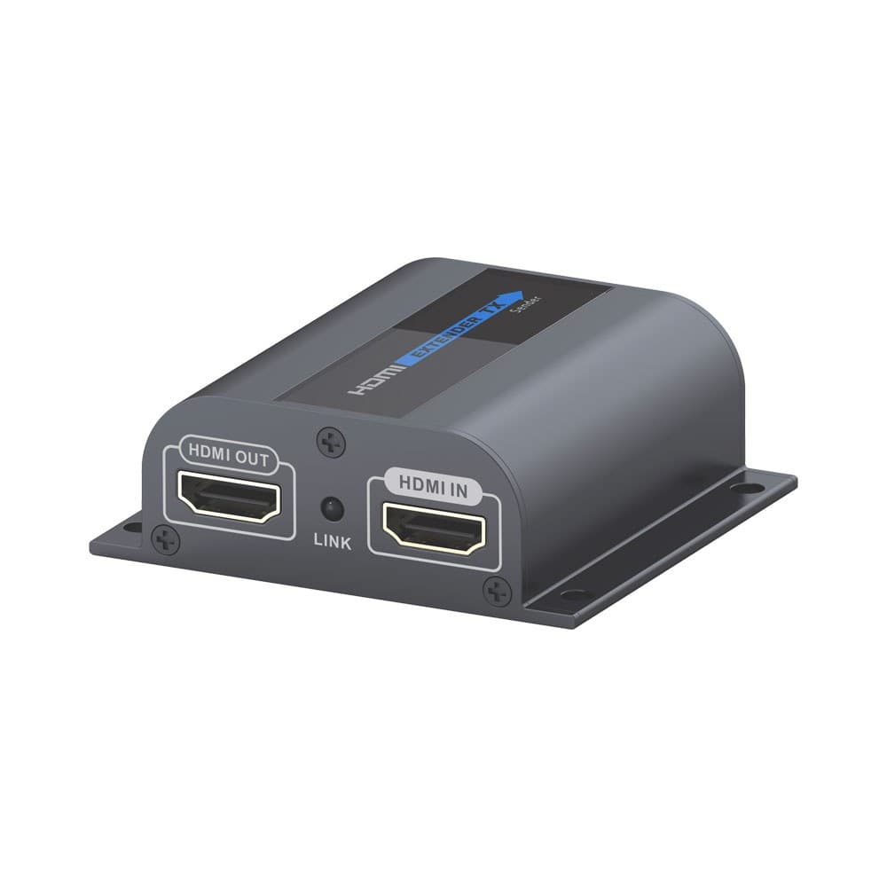 LENKENG 60M HDMI EXTENDER OVER CAT6 WITH HDMI LOOP-OUT AND IR PASS-THROUGH
