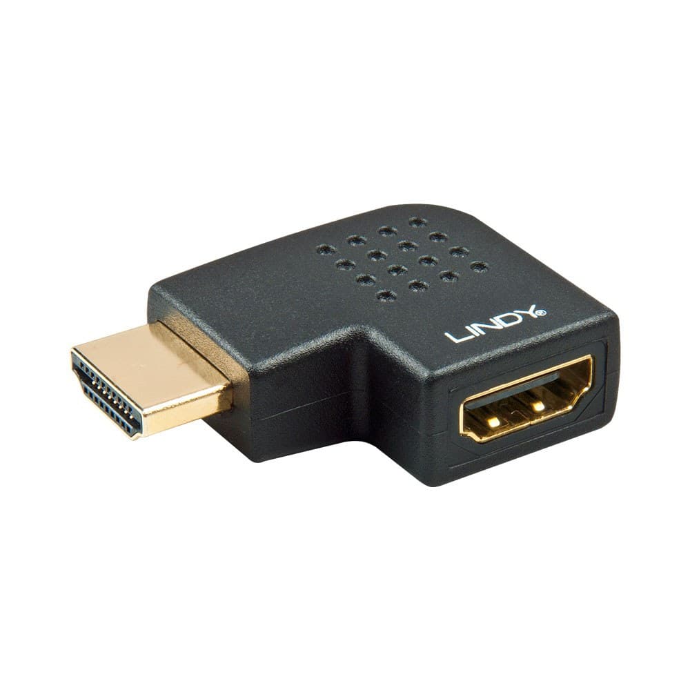 LINDY MALE TO FEMALE 90 DEGREE LEFT ADAPTER