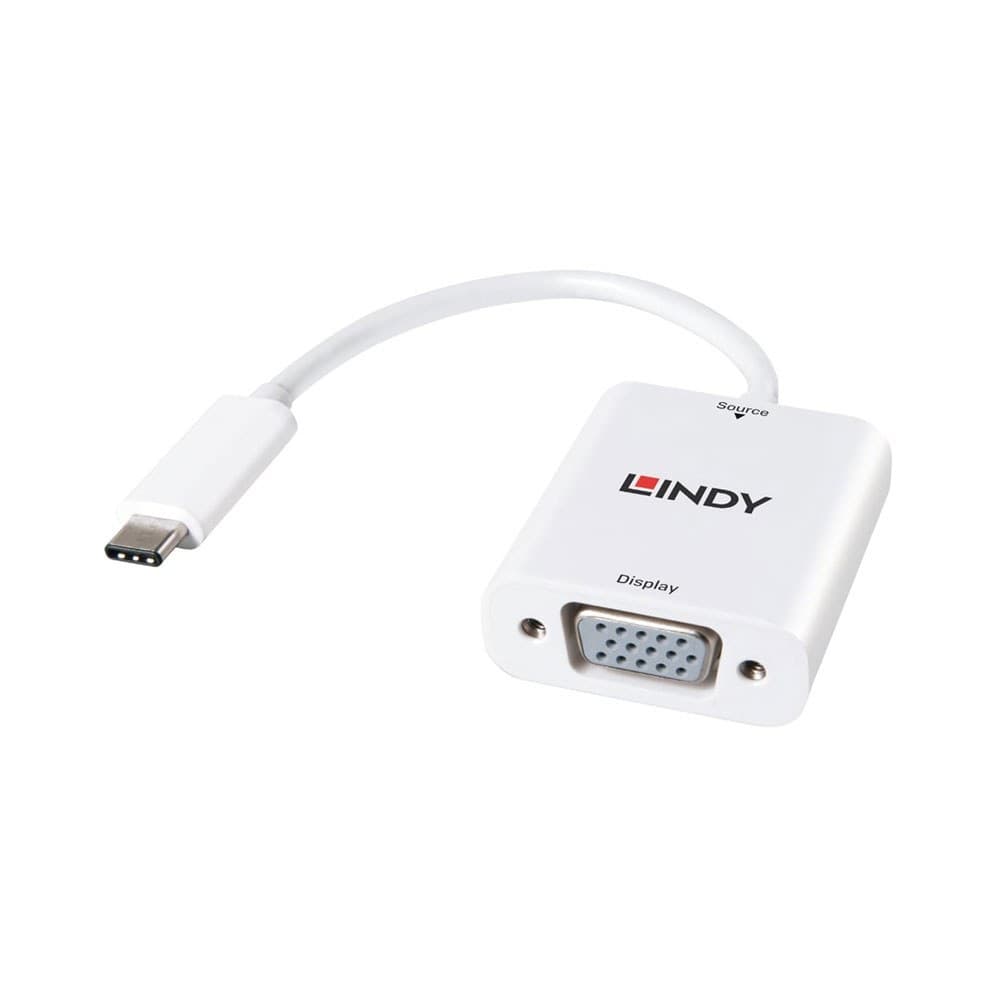 LINDY USB3.1 TYPE-C TO VGA FEMALE CONVERTER