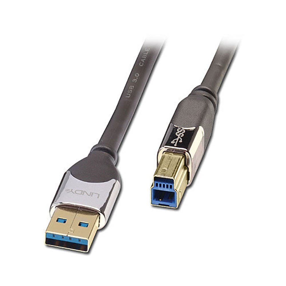 LINDY USB3.0 Transparent Cable - 0.5M