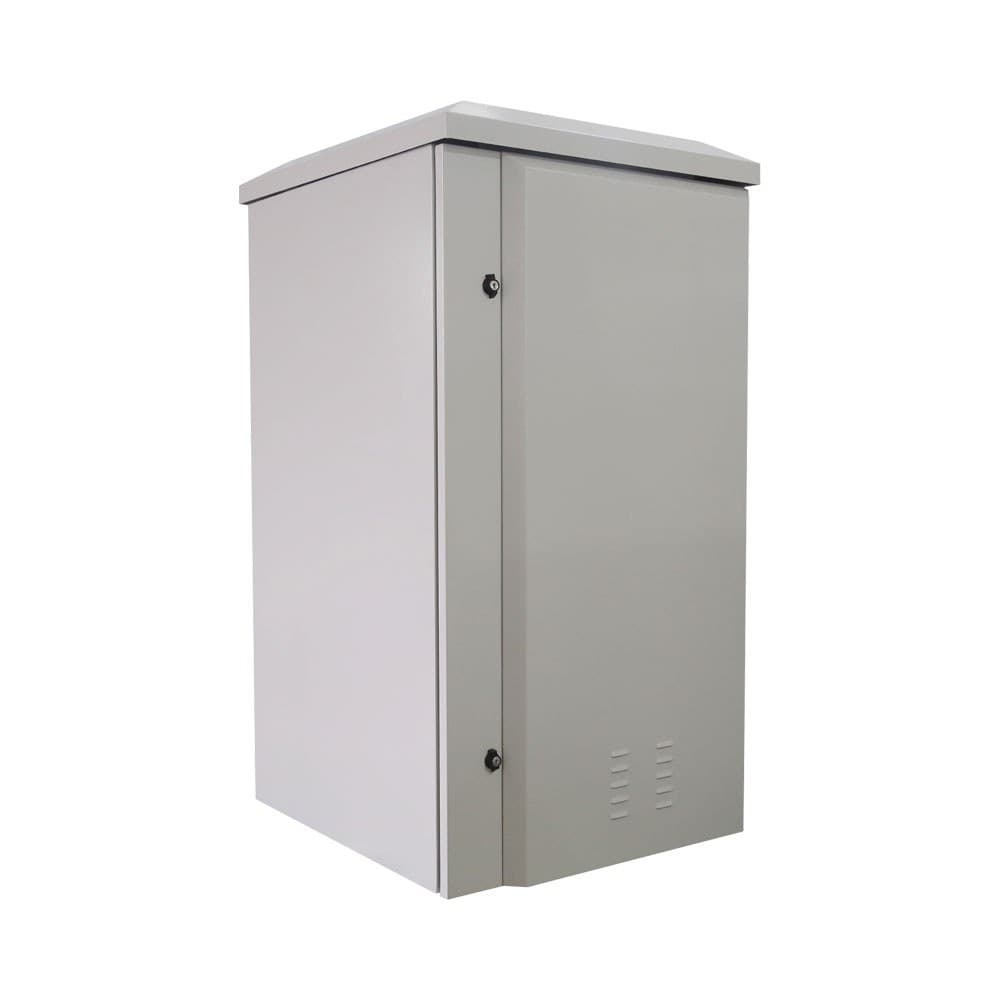 LINKQNET 22U IP45 OUTDOOR VENTED WALL MOUNT CABINET – 611(W) X 675(D)MM