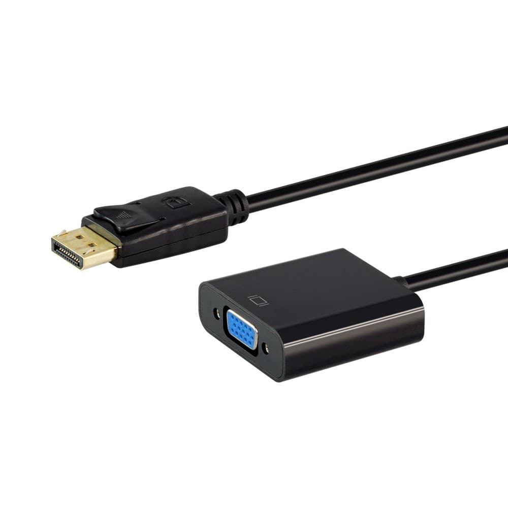 LINKQNET 1080P DISPLAYPORT MALE TO VGA FEMALE ADAPTER