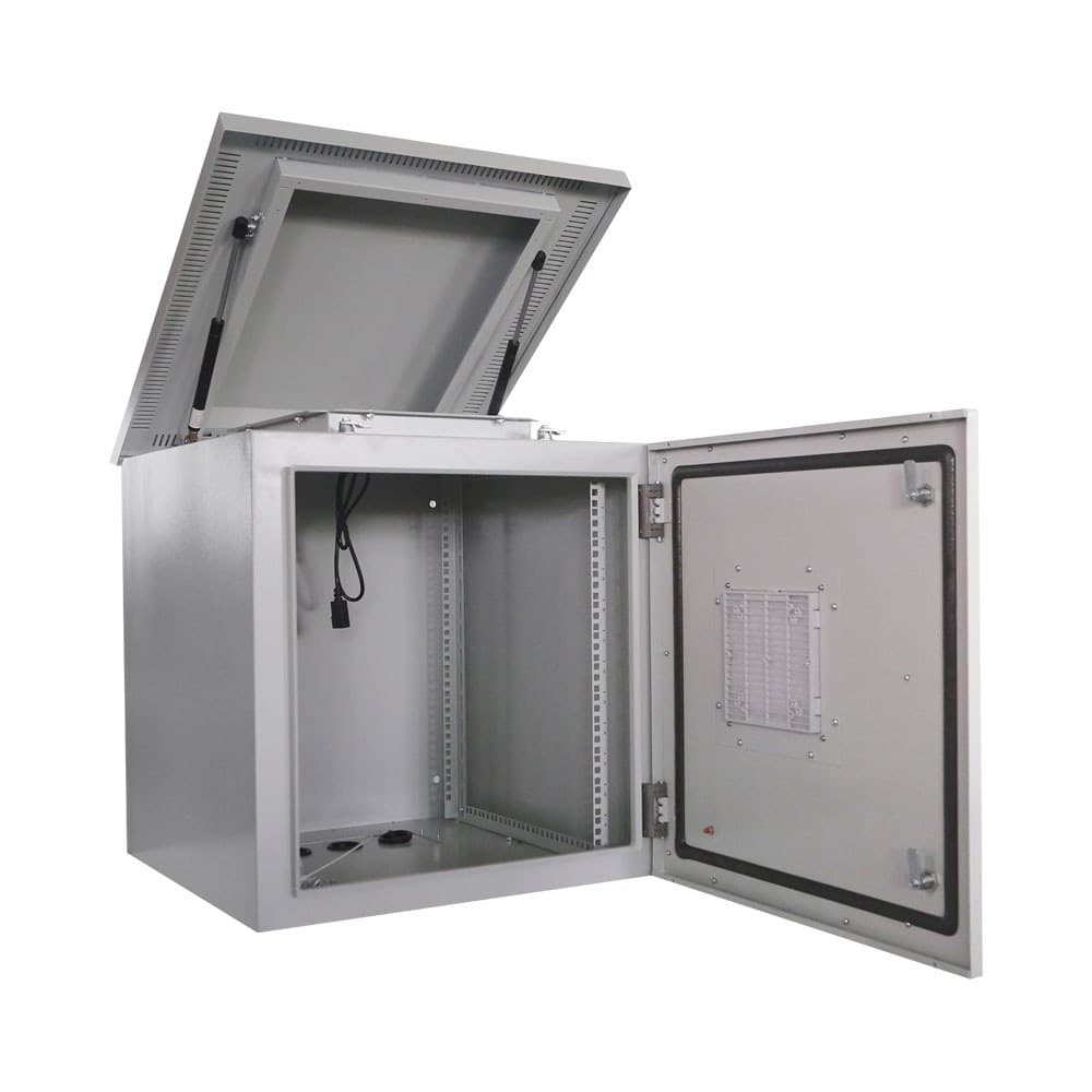 LINKQNET 12U IP45 OUTDOOR WALL MOUNT CABINET – 611(W) X 675(D)MM