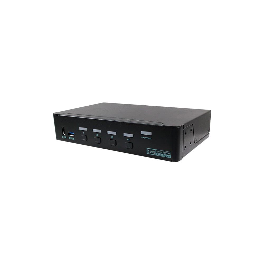 REXTRON 4-PORT USB3.0 KVM SWITCH WITH VGA AND AUDIO (KAAG-E3114)