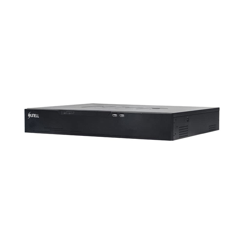 Sunell - NVR3632E4-P16E 32-Channel 4-Bay PoE NVR with H.265+ and AI Analytics