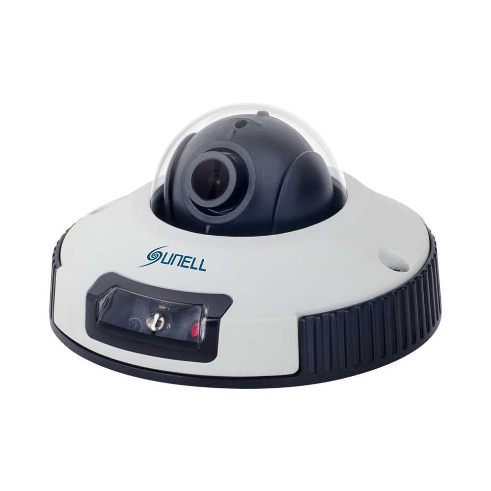 Sunell - SN-IPD5920ZDR-B 2MP PoE IP Ceiling Dome Camera with Mic