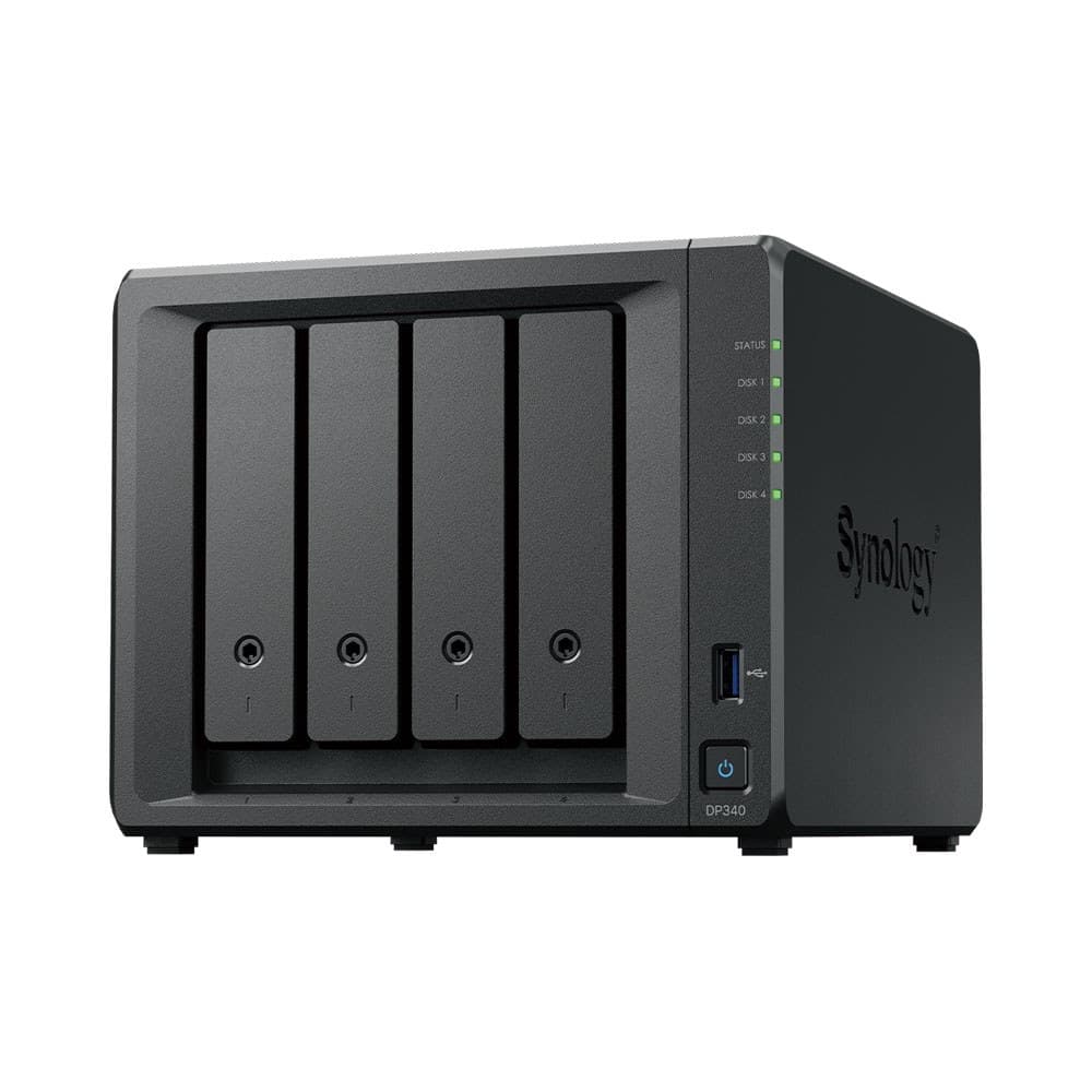 Synology - DP340 4-Bay ActiveProtect Backup Appliance