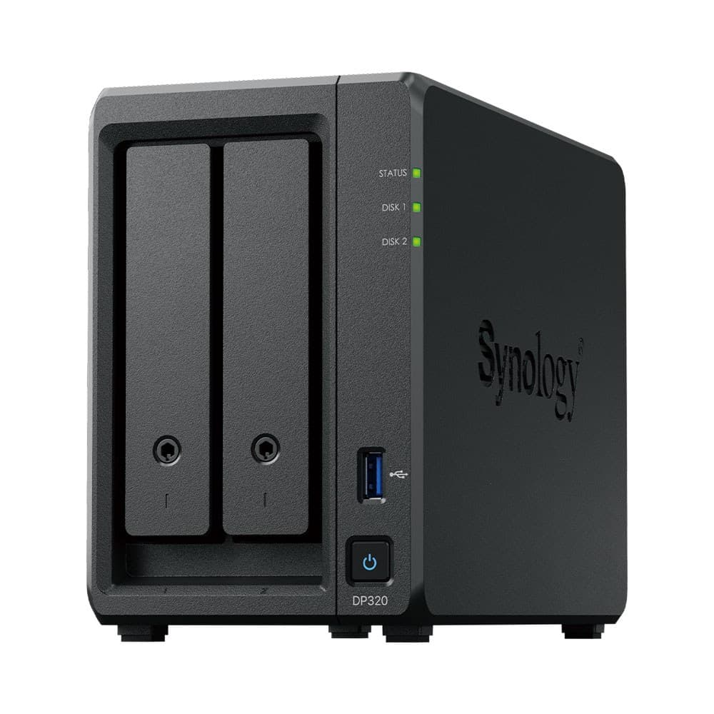 Synology - DP320 2-Bay ActiveProtect Backup Appliance