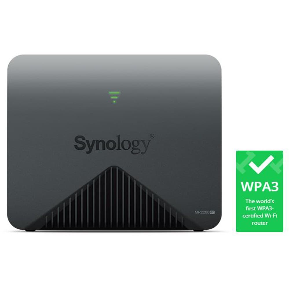 Synology - MR2200ac Tri-Band AC2200 Wi-Fi Mesh Router
