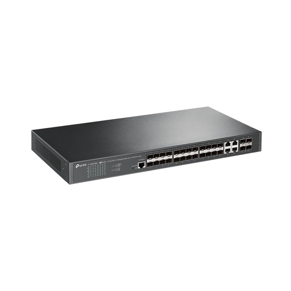 TP-Link - JETSTREAM TL-SG3428XF 24-Port Sfp L2+ Managed Switch With 4 10Ge Sfp+ Slots