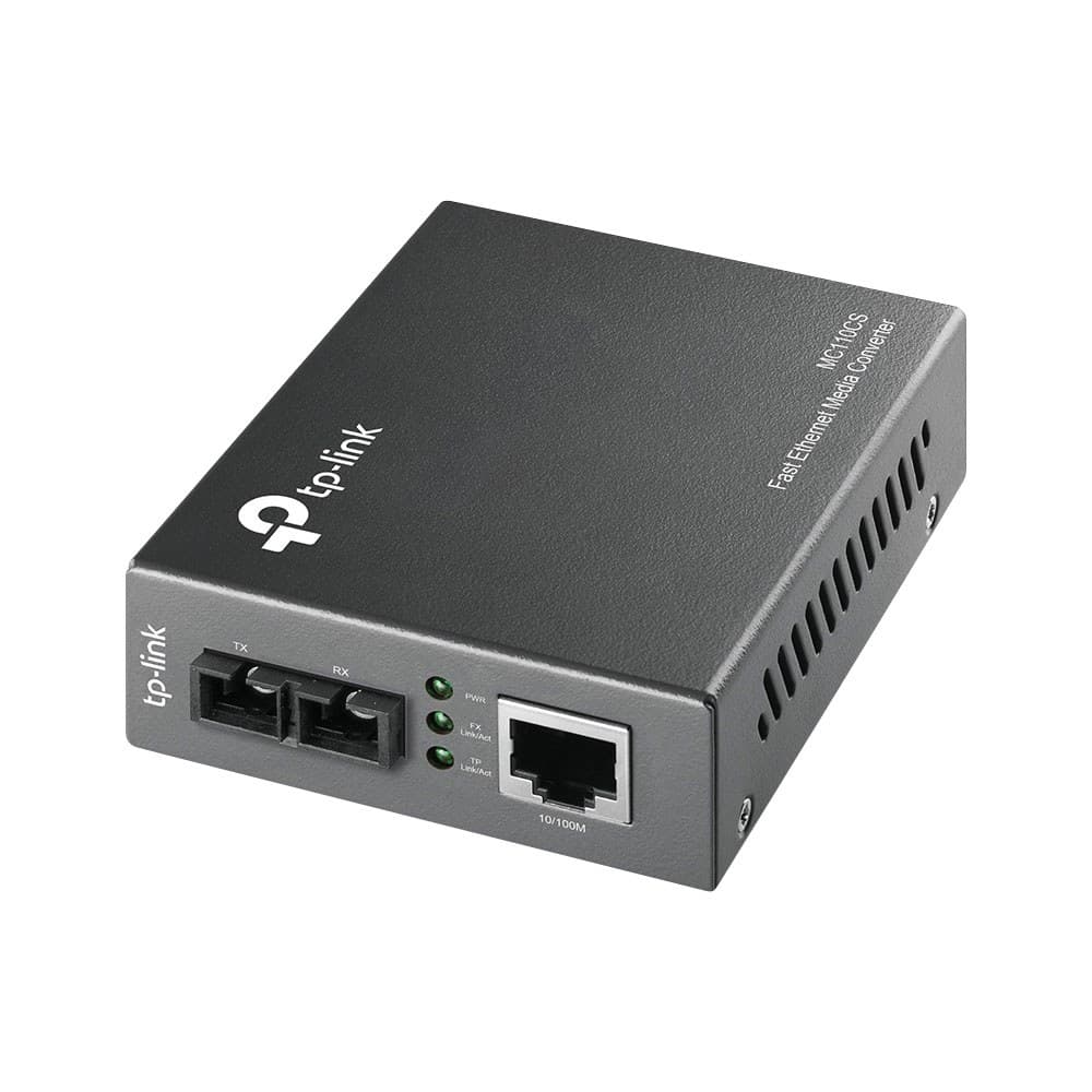 TP-Link - MC110CS 10/100Mbps Single-Mode Sc Fibre Media Converter